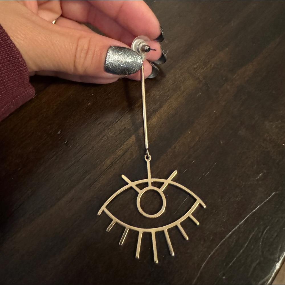 Eye earrings. - Picture 4 of 4